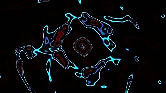 Neon Tunnel Pink Green Abstract Screensaver 4k UHD 60fps VJ Loop