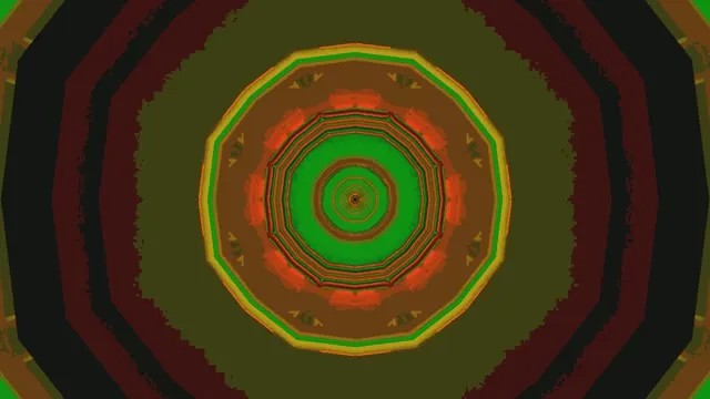 Green Orange Neon Tunnel Screensaver 4k uhd 60fps Vj Loop screensaver pc