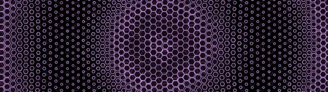 32:9 Super Ultrawide 60fps Screensaver Neon Tunnel VJ Loop Purple Hexagon