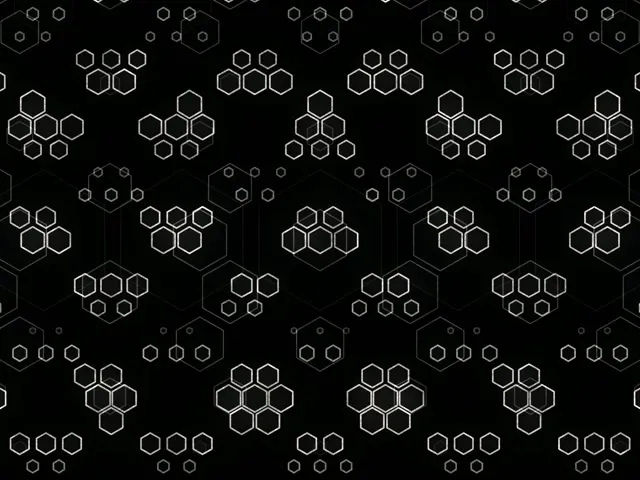 4:3 Classic 60fps Screensaver Neon Tunnel Motion Background Lines