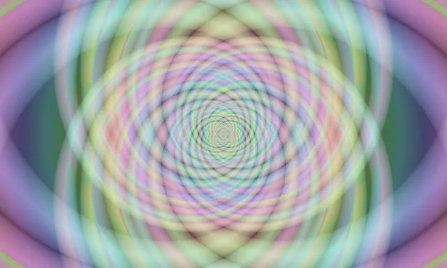 5:3 Widescreen 60fps Neon Tunnel Screensaver Psychedelic Rainbow Spiral Geometry Live Wallpaper