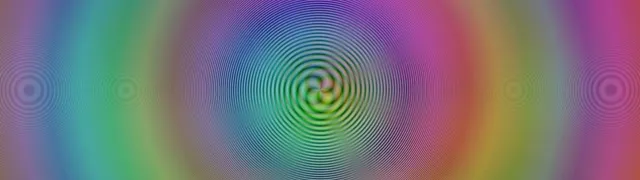 32:9 Ultrawide 60fps Screensaver Neon Tunnel Hypnotic Gradient Spiral Motion Background