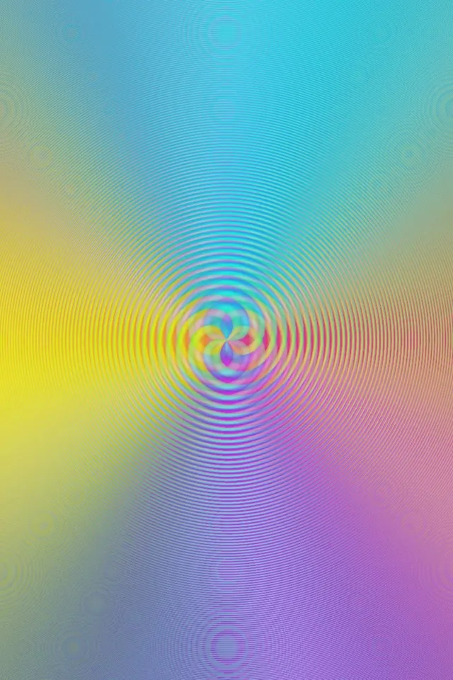 2:3 Portrait 60fps Screensaver Neon Tunnel Iridescent Expanding Tunnel Veejay Loop