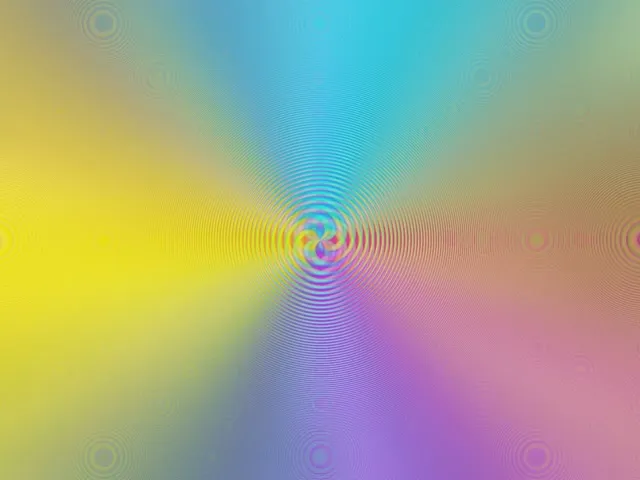 4:3 Standard 60fps Screensaver Neon Tunnel Pulsing Gradient Vortex Animation