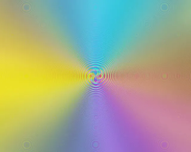 5:4 Medium 60fps Screensaver Neon Tunnel Ethereal Color Rings Portal Video Loops