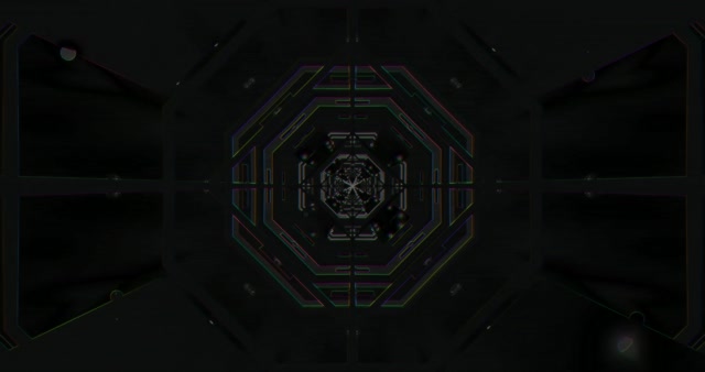 10 hours 4K UHD 60FPS Neon Tunnel Screensaver VJ Loop - Colorful