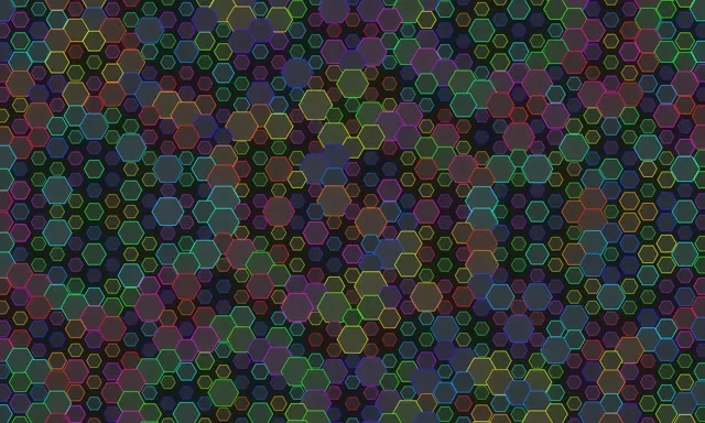 5:3 Wide | 60fps Screensaver - Morphing Indigo Cyan Geometric Live Wallpaper