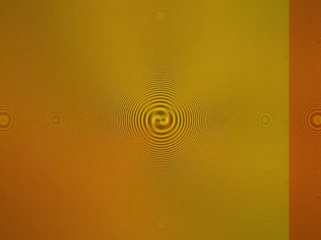4:3 Classic 60FPS Golden Vortex Screensaver | VJ Animation Live Wallpaper