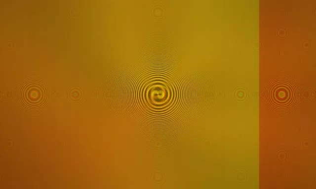 5:3 Wide 60FPS Orange Neon Vortex Screensaver | VJ Animation Loop Background
