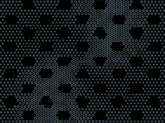 4:3 Classic 60fps Screensaver Neon Tunnel Motion Background Blue Rings