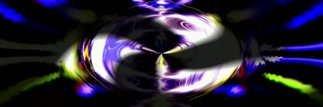 3:1 Triple Wide Neon Tunnel Spiraling Vortex VJ Loop 60fps Screensaver