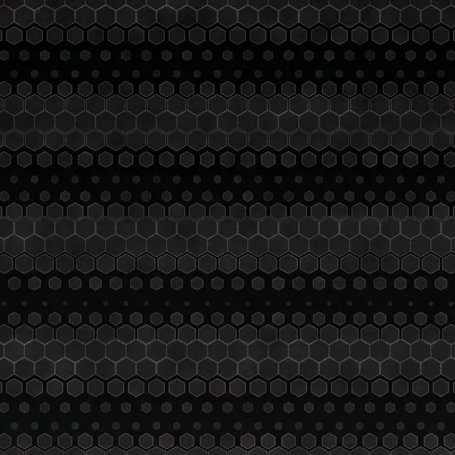 1:1 Square 60fps Screensaver Neon Tunnel Live Wallpaper Dark Hex Grid