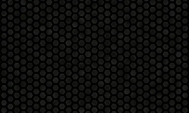 5:3 Wide 60FPS Black Hexagon Screensaver VJ Animation Motion Loop