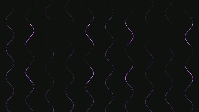 4K UHD 60fps Screensaver PC Neon Tunnel VJ Loop Purple Waves