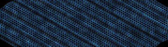 32:9 Super Ultrawide 60fps Screensaver Neon Tunnel Background for Edits Hexagon