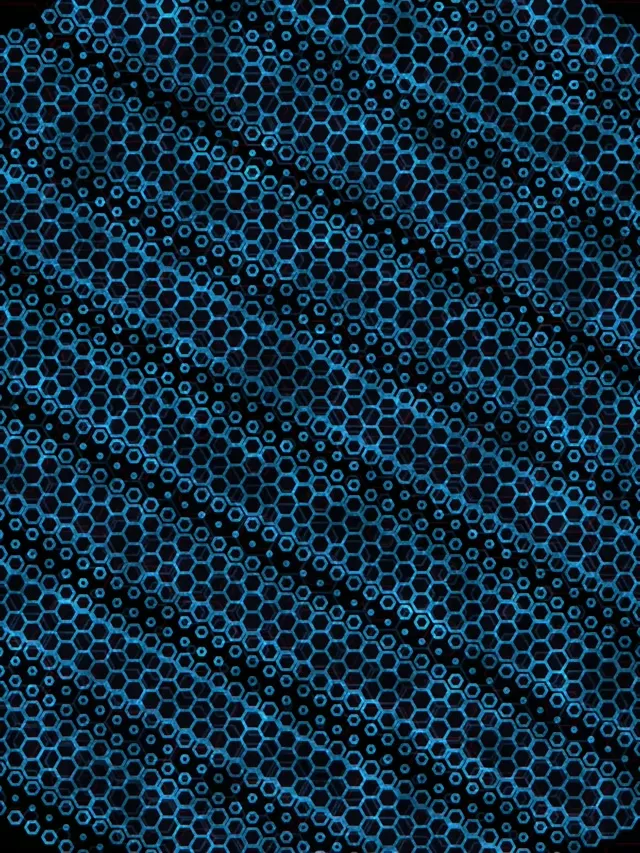 3:4 iPad Portrait 60fps Screensaver Neon Tunnel Background for Edits Blue Glow