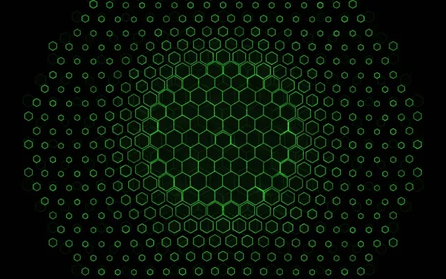 16:10 MacBook 60fps Screensaver Neon Tunnel VJ Animation Glowing Green Tunnels