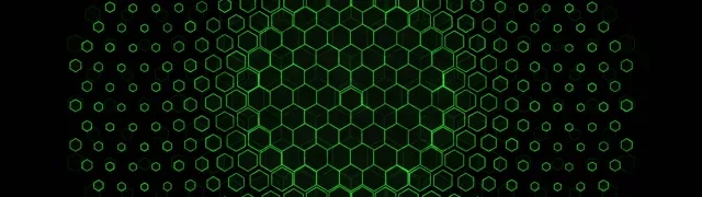 32:9 Super Ultrawide 60fps Screensaver Neon Tunnel VJ Loop Green Tech Aesthetic