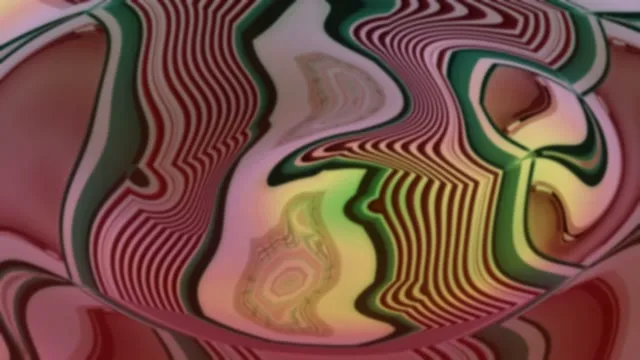 # Psychedelic Liquid Abstract 4K UHD 60FPS | Pink Green Swirls VJ Loop