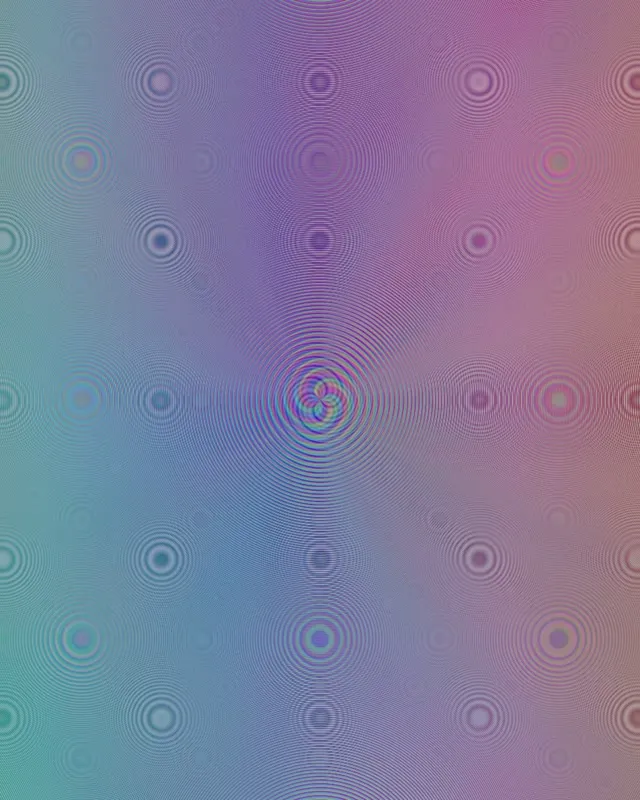 4:5 Instagram | 60fps Screensaver | Orbiting Coral Turquoise Spiral VJ Background