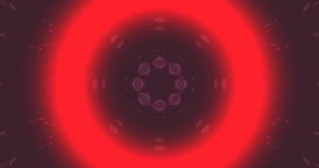 Glowing Crimson Tunnel Screensaver 4k UHD 60fps Live Wallpaper PC