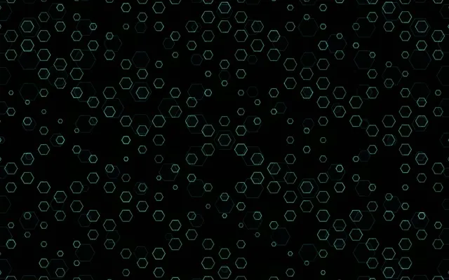 16:10 MacBook 60fps Screensaver Neon Tunnel VJ Animation Green Hexagons