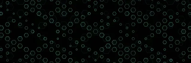 3:1 Triple Wide 60fps Screensaver Neon Tunnel VJ Animation Green Hexagons