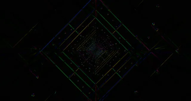 4k uhd 60fps screensaver neon tunnel vj loop windows 11