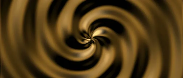 21:9 Ultrawide 60FPS Golden Spiral VJ Loop Screensaver - Hypnotic Motion Background