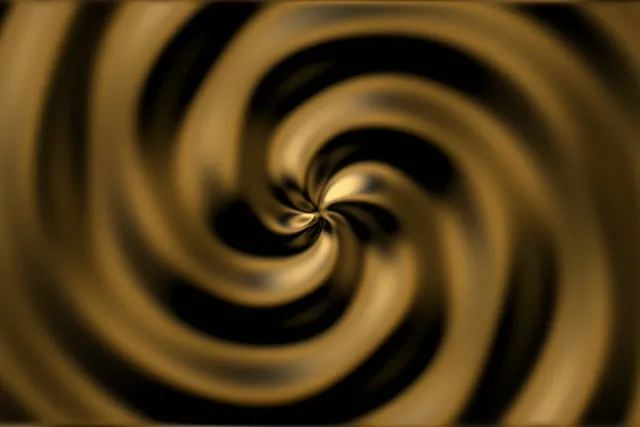 3:2 Surface 60FPS Swirling Gold Spiral Screensaver - VJ Loop Animation