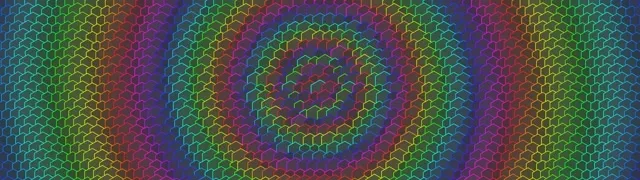 32:9 Super Ultrawide 60fps Hexagon Kaleidoscope Screensaver | Motion VJ Loop