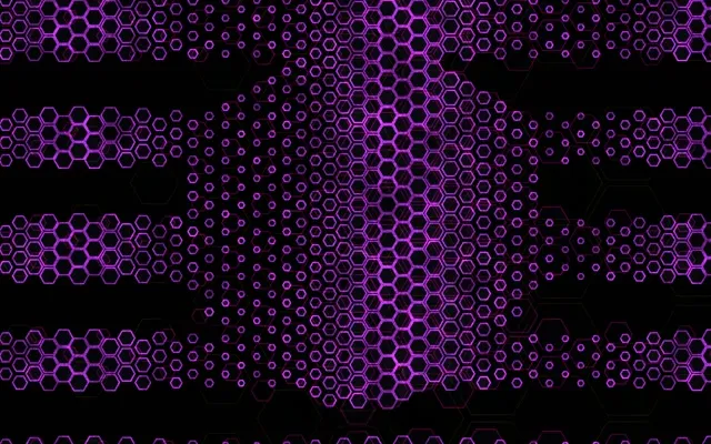 16:10 MacBook | 60fps Neon Hex Spiral Screensaver Live Wallpaper Abstract