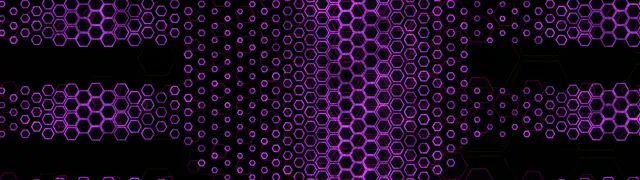 32:9 Super Ultrawide | 60fps Hex Vortex Screensaver Motion Background Neon