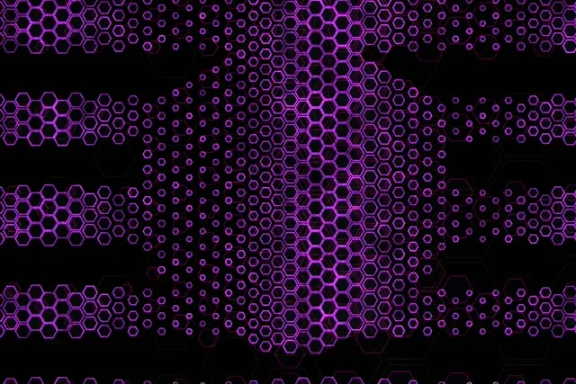 3:2 Surface | 60fps Neon Hexagon Kaleidoscope Screensaver VJ Animation Loop