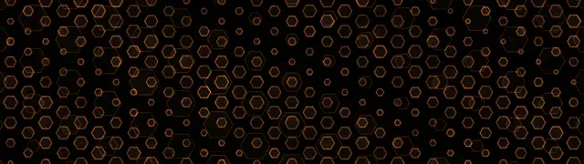 32:9 Super Ultrawide 60fps Screensaver Neon Tunnel VJ Loop Orange Tech Hexagons