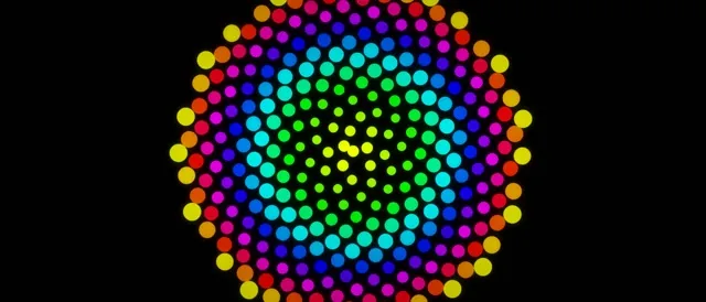 21:9 Ultrawide | 60fps Neon Hexagon Kaleidoscope VJ Loop Screensaver | Vibrant