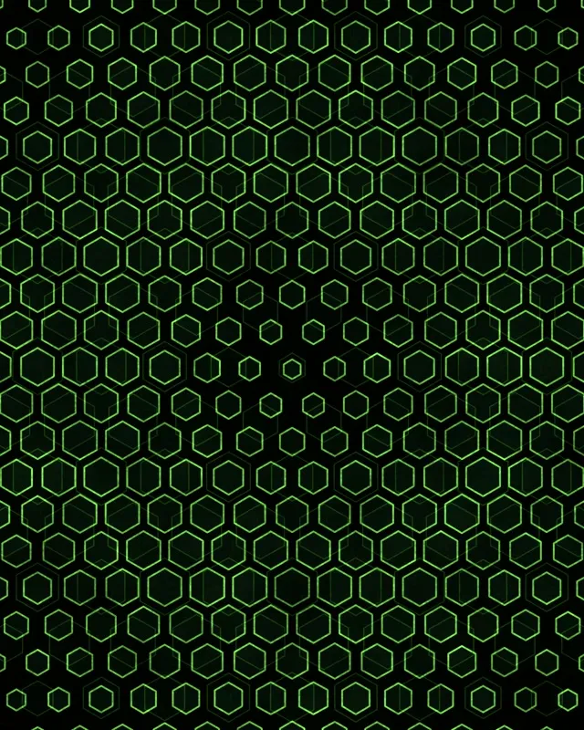 4:5 Instagram | 60fps Seafoam Honeycomb Pulsing VJ Loop Screensaver