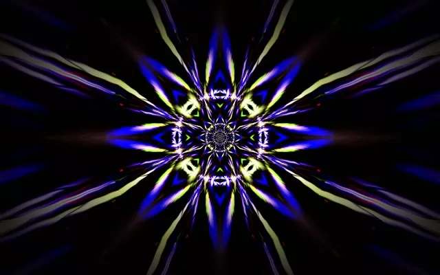 neon tunnel 16:10 macbook 60fps screensaver vj loop white pink kaleidoscope