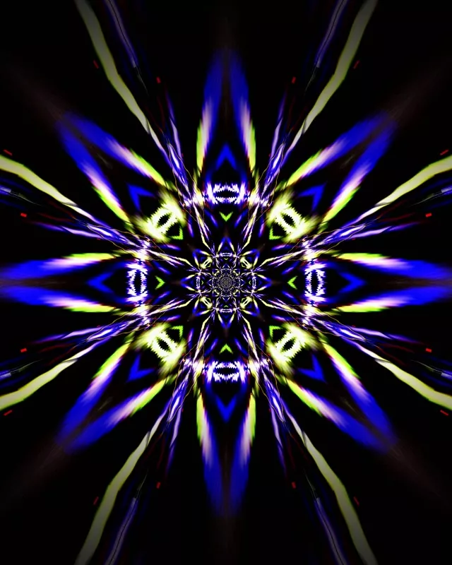 neon tunnel 4:5 instagram 60fps screensaver live wallpaper gold mandala glow
