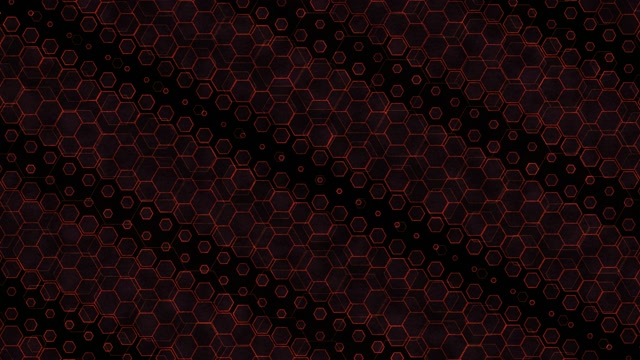 10 hours 4K UHD 60fps Screensaver PC Neon Tunnel VJ Loop Red Hexagons