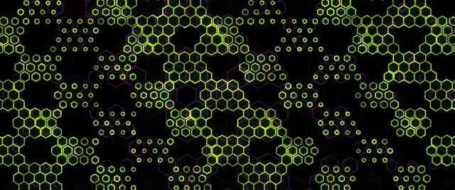 2.39:1 Cinemascope 60fps Neon Tunnel Screensaver VJ Loop Neon Shapes