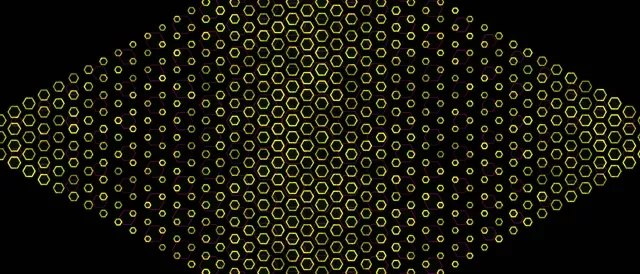 21:9 Ultrawide 60fps Screensaver Neon Tunnel Motion Background Yellow Hexagons