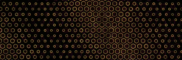 3:1 Triple Wide 60fps Screensaver Neon Tunnel Vj Animation Honeycomb