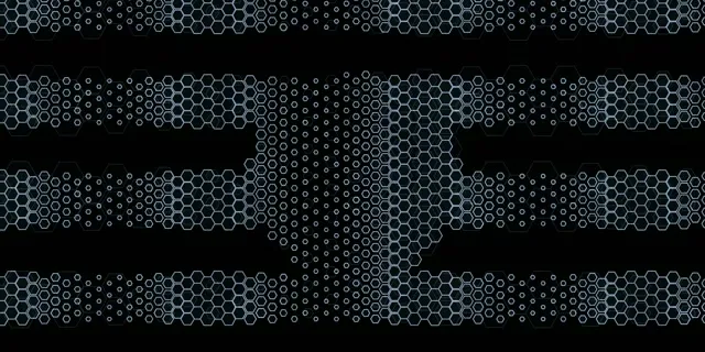 2:1 Univisium 60FPS Hexagon Tunnel Screensaver | VJ Loop