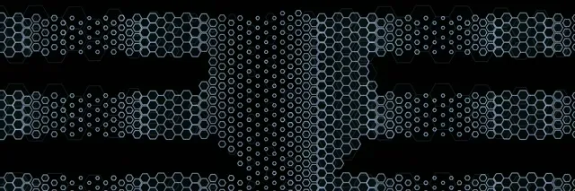 3:1 Triple Wide 60FPS Neon Hexagon Screensaver | Motion Background