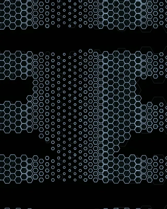 4:5 Instagram 60FPS Hexagon Tunnel Screensaver | Live Wallpaper