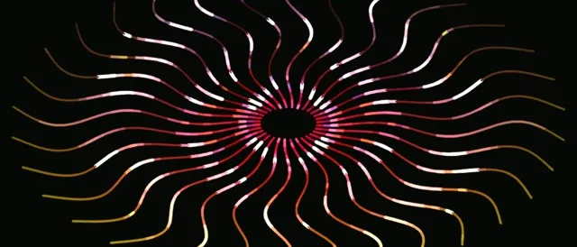 21:9 Ultrawide 60fps Screensaver Neon Tunnel Motion Background Red Spiral
