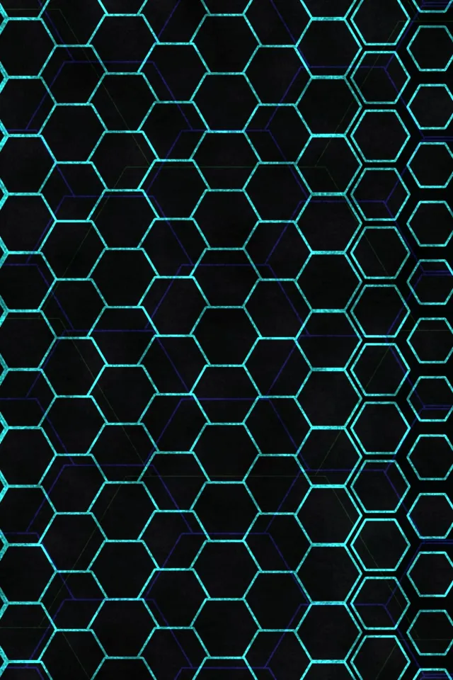 2:3 Photo Portrait 60fps Screensaver Neon Tunnel VJ Loop Cyan Geometric