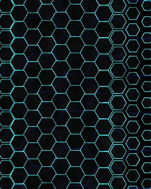4:5 Instagram 60fps Screensaver Neon Tunnel VJ Loop Cyan Geometric