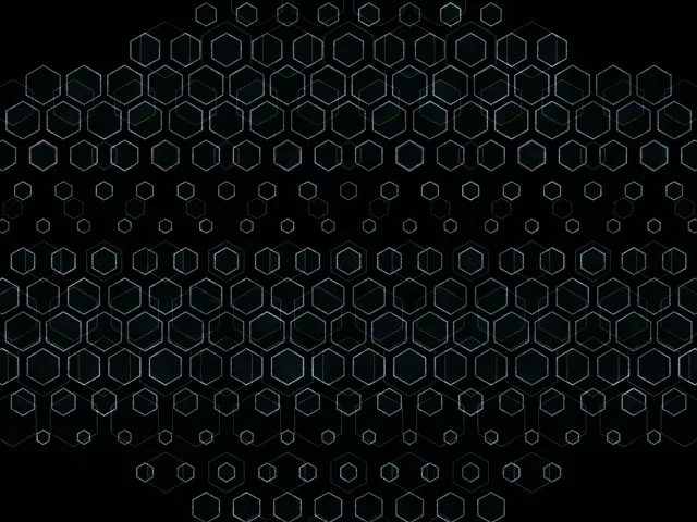 4:3 Classic 60fps Screensaver Neon Tunnel Motion Background Geometric